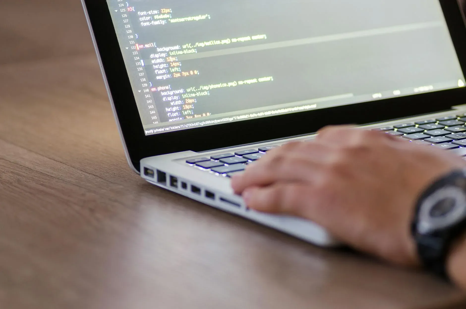 Close up of computer screen with code — tech challenges in early-stage startups